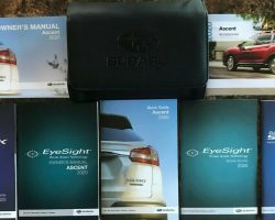 2020 Subaru Ascent Owner's Manual Set
