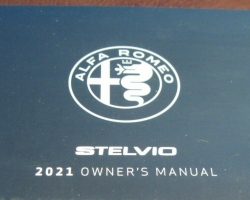 2021 Alfa Romeo Stelvio Owner's Manual