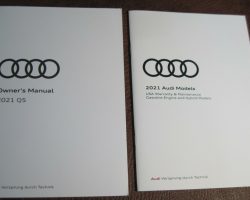 2021 Audi Q5 Owner's Manual Set