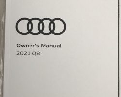 2021 Audi Q8 Owner's Manual