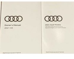 2021 Audi RS5 Owner's Manual Set