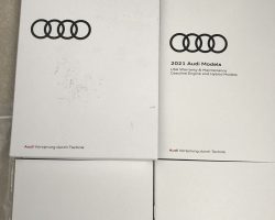2021 Audi RS Q8 Owner's Manual Set