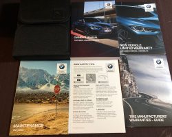 2021 BMW 4 Series Owner's Manual Set