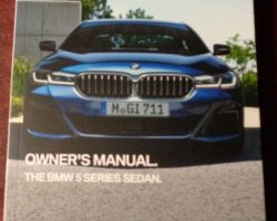 2021 BMW 540 Owner's Manual