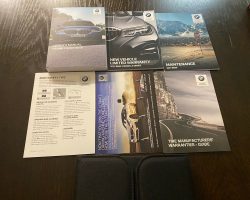 2021 BMW 540 Owner's Manual Set