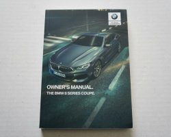 2021 BMW 8 Series Owner's Manual