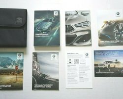 2021 BMW 8 Series Owner's Manual Set