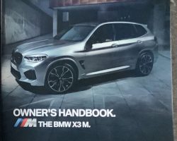 2021 BMW X3 M Owner's Manual