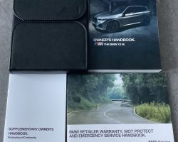 2021 BMW X3 M Owner's Manual Set