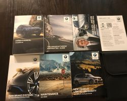 2021 BMW X3 Owner's Manual Set