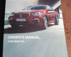 2021 BMW X4 Owner's Manual