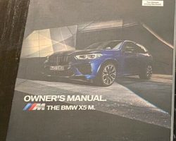 2021 BMW X5 M Owner's Manual