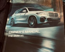 2021 BMW X5 Owner's Manual