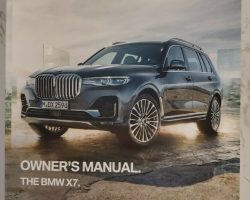 2021 BMW X7 Owner's Manual