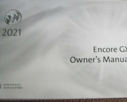 2021 Buick Encore GX Owner's Manual