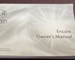 2021 Buick Encore Owner's Manual
