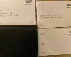 2021 Cadillac CT5 Owner's Manual Set