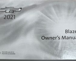 2021 Chevrolet Blazer Owner's Manual