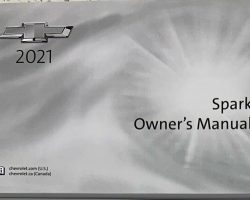 2021 Chevrolet Spark Owner's Manual