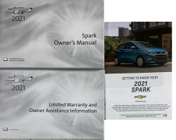 2021 Chevrolet Spark Owner's Manual Set