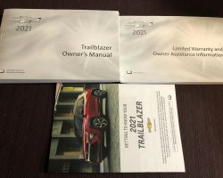2021 Chevrolet Trailblazer Owner's Manual Set