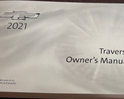 2021 Chevrolet Traverse Owner's Manual