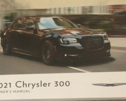 2021 Chrysler 300 Owner's Manual