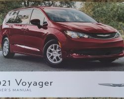 2021 Chrysler Voyager Owner's Manual