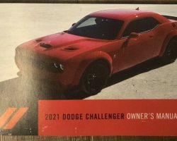 2021 Dodge Challenger Owner's Manual