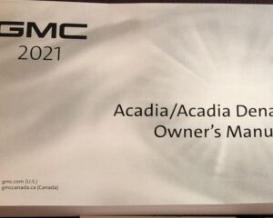 2021 GMC Acadia Owner's Manual