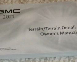 2021 GMC Terrain Owner's Manual