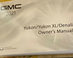 2021 GMC Yukon XL Owner's Manual