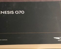 2021 Hyundai Genesis G70 Owner's Manual