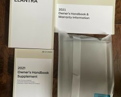 2021 Hyundai Elantra Owner's Manual Set