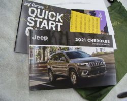 2021 Jeep Cherokee Owner's Manual Set