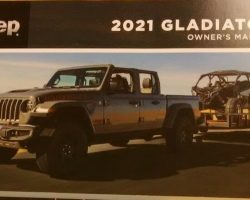 2021 Jeep Gladiator Owner's Manual