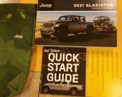 2021 Jeep Gladiator Owner's Manual Set