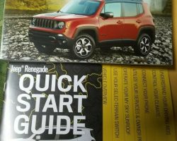 2021 Jeep Renegade Owner's Manual Set