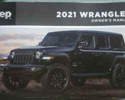 2021 Jeep Wrangler Owner's Manual