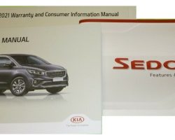 2021 Kia Sedona  Owner's Manual Set