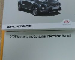 2021 Kia Sportage Owner's Manual Set