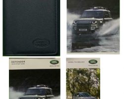 2021 Land Rover Defender Owner's Manual Set