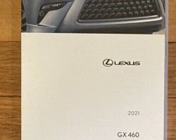 2021 Lexus GX 460 Owner's Manual