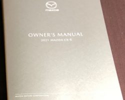 2021 Mazda CX-5 Owner's Manual