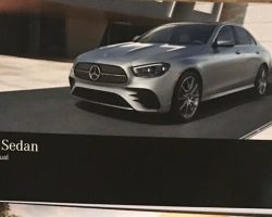 2021 Mercedes-Benz E-Class Owner's Manual