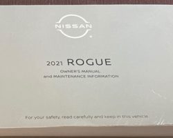 2021 Nissan Rogue Owner's Manual