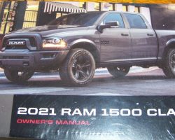 2021 Dodge RAM 1500 Classic Owner's Manual