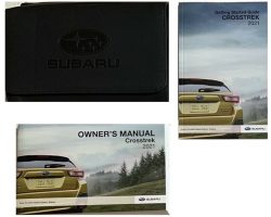 2021 Subaru Crosstrek Owner's Manual Set