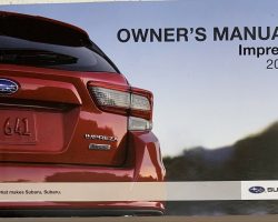 2021 Subaru Impreza Owner's Manual