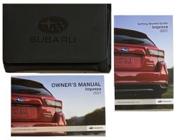 2021 Subaru Impreza Owner's Manual Set